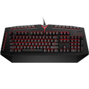联想（Lenovo）Y Gaming系列机械游戏键盘 黑色 红轴