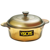 康宁（VISIONS）VS-12晶彩透明玻璃汤锅1.25L（赠品）