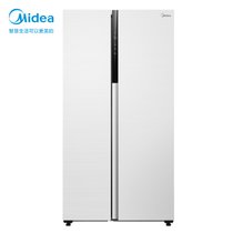 美的(Midea)19分钟急速净味543升变频一级能效对开双开门电冰箱家用超薄风冷无霜智能家电BCD-543WKPZM(