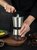 手摇咖啡磨豆机手磨可拆卸便携研磨器咖啡机陶瓷磨芯粗细可磨豆器(8档：手摇磨豆机)