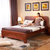 XIYINGMEN中式全实木床 美国红橡实木双人床1.8米高箱储物床婚床卧室家具506(框架款)