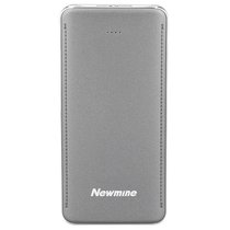 纽曼（Newmine）10000毫安 安全移动电源K100 移动电源/充电宝 双USB输出 灰