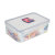 乐扣乐扣LOCK&LOCK塑料保鲜盒 HPL817 1L 白色半透明(1L)