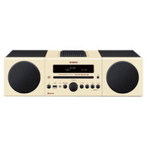 雅马哈（YAMAHA）MCR-B043 迷你音响 CD播放机音箱组合套装 蓝牙/USB/FM 桌面音响（米黄色）