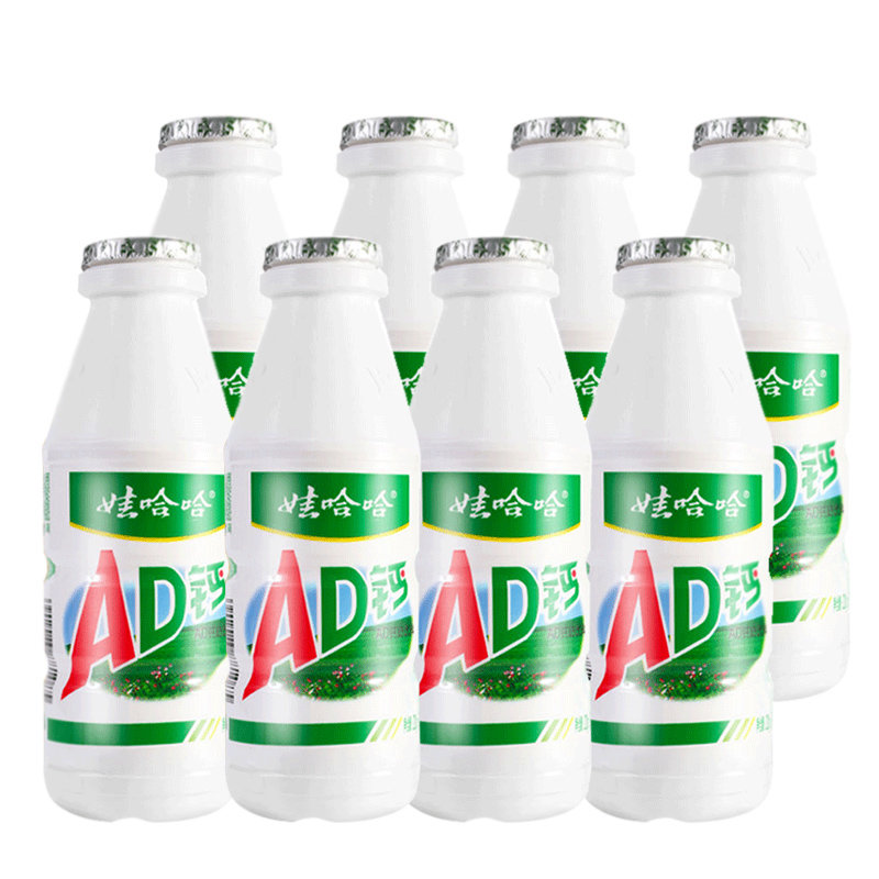 娃哈哈220g4大瓶ad钙奶营养酸奶饮品散装220g4大瓶自定义