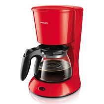 飞利浦(Philips) HD7447 家用商用型咖啡机红色款 1000瓦 1.2升 飞利浦便捷操作咖啡机