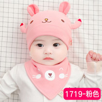 SUNTEK新生儿婴儿帽子秋冬款0-3-6-12个月男女宝宝套头帽本命年胎帽(只有帽子【建议0-12个月宝宝】 粉色)