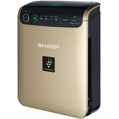 夏普（SHARP）FU-GEM1H-N/B车载空气净化器  金色/黑色 除烟除尘 除甲醛(金色)