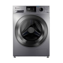 小天鹅（LittleSwan）TD100V86WMADY5洗衣机水魔方 10公斤洗烘一体 全自动滚筒洗衣机护色护形 烘干(灰色 10公斤)