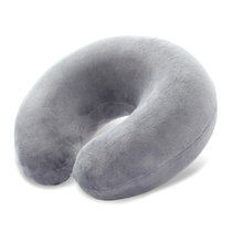 伊慕 枕头坐垫抱枕靠枕 床上用品枕芯(灰色 经典款U型枕)