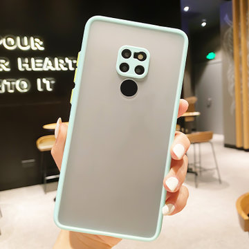绿赐适用于华为mate20手机壳mate20pro纯色肤感壳mate30pro防摔pro
