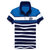 富贵鸟 FUGUINIAO 短袖T恤男时尚休闲商务Polo衫 18153FG1734(蓝色 XL)