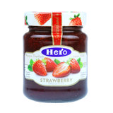 德国进口 英雄/HERO 草莓果酱 340g 进口早餐/早点 进口牛奶饼干最佳搭配/非转基因/无添加