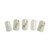 露丝妃尔 法式3D立体假指甲片 时尚派对系列 2g 4色可选(晶亮银)