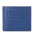 Bottega Veneta(宝缇嘉) 蓝色编织皮质短款钱夹