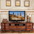 洛美蒂 美式实木电视机柜 欧式实木客厅地柜 2米电视柜 电视柜(2.2电视柜)