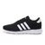 阿迪达斯/Adidas 跑鞋2015夏款NEO生活运动休闲运动跑步板鞋(黑白 37)