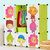 索尔诺婴儿衣柜宝宝收纳柜儿童储物柜塑料玩具卡通收纳箱衣物整理(果绿色 9门7格1挂 M090701)
