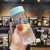 韩版简约塑料水杯男女学生便携防漏带盖情侣创意清新透明随手杯子(大号蓝色 500ml)