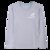 2018春季新款男式长袖纯棉T恤 圆领宽松休闲长袖针织打底衫(灰马 XL)