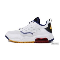 Nike耐克乔丹Air Jordan MAX 200男子缓震气垫休闲低帮运动篮球鞋CD6105-110(白色 44)