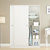 画尚halsanr简约现代推拉移门衣柜2门实木质柜子定制卧室整体组装板式经济型(160顶柜单拍)