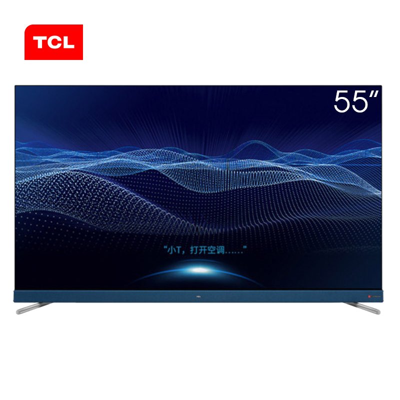 tcl55c6855英寸4k超高清全面屏37核ai远场语音防蓝光智能网络液晶电视