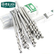 老A（LAOA) 不锈钢钻头 M2高速钢全磨制麻花钻头 3.4-5.7mm金属钻 10支装(4.6mm)