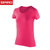 spiro 运动健身短袖T恤瑜伽服上衣运动紧身衣速干弹力训练塑身衣S280F(枚红色 L)
