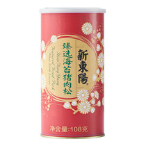 新东阳海苔猪肉松108g/罐 休闲辅食配粥下饭菜不添加豆粉和味精