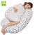枕工坊孕妇枕头护腰枕侧睡枕  ZGF-YF21C(水晶绒 斑点 6)