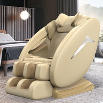 志高(CHIGO)电动按摩椅家用太空舱小型颈椎多功能沙发X5(香槟色 豪华版)