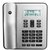 摩托罗拉（Motorola）CT310C 办公家用大屏幕欧式电话机来电显示免电池座机(银色)