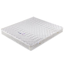 圣肯尼家具 弹簧床垫双人舒适透气天然椰棕床垫1.5 1.8米棕垫(白色 1.5m床垫)