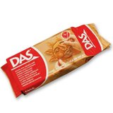 达斯（DAS）意大利进口粘土手工diy陶泥 褐色500g