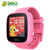 360儿童电话手表SE2代 巴迪龙儿童卫士智能彩屏版定位GPS语音电话手表小学生男女孩通话手环W608 苹果华为小米手机(粉色)