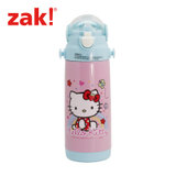 ZAK Hello Kitty 吸管杯 380ml HLKK-B331C(HelloKitty 蓝粉色)