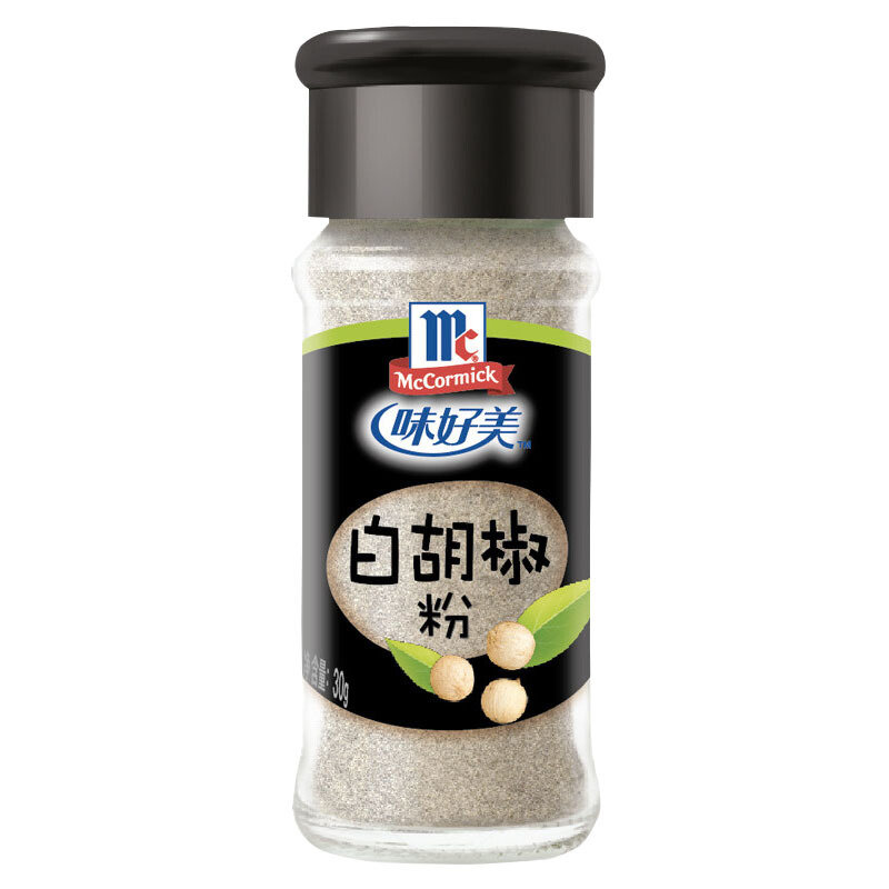 味好美白胡椒粉30g百年品牌优质原料