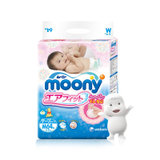 日本尤妮佳moony婴儿纸尿裤M64(中号)