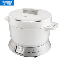 松下(Panasonic)电磁炉分体式IH电饭煲 两种使用方式 煮饭烹饪随心切换 备长炭厚锅 SR-N101(白色 热销)