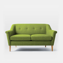 TIMI天米 简欧布艺沙发 现代简约单人双人三人沙发 客厅小户型沙发组合(绿色 单人沙发)