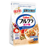 卡乐比日本进口减少糖水果麦片600g 营养早餐燕麦片