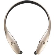LG HBS-900无线头戴颈挂式蓝牙耳机 领夹式 运动跑步立体声音乐(金色)