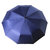 全自动雨伞晴雨两用黑胶伞折叠遮阳防紫外线太阳伞(S1004宝石蓝 默认版本)