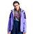 TECTOP户外新款冲锋衣男女三合一两件套西藏防水保暖加厚登山外套(女款丁香紫 XL)