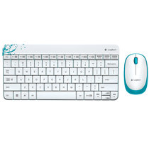 罗技（Logitech） MK245 Nano色彩斑斓精简型键鼠套装键盘鼠标套件(白色 MK245 NANO)
