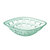 意大利 Guzzini 进口果篮家用厨房方口果盘餐具水果盘 国美厨空间(绿色)