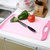 艾多MULTI-AI 大号防滑塑料砧板 切菜板 切水果案板 切菜粘板 双面防霉(粉色)