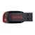 闪迪（SanDisk）酷刃SDCZ50-008G U盘（黑红色）（8GB）迷你优盘