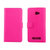 酷玛特（COOMAST）HTC 8X手机保护套保护壳手机套手机壳皮套PU 适用于HTC 8X(粉色)